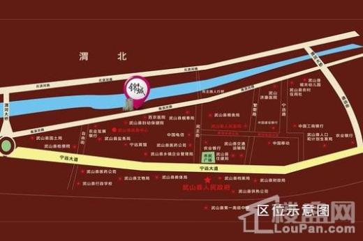 晟世锦城交通图