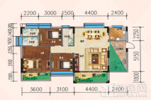 艺展国际9幢02/03户型 3室2厅3卫