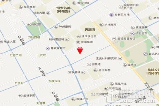 中庚·香城世家交通图