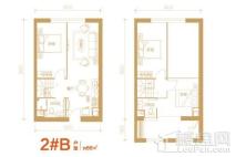 远洋7号2#22至29层B户型 3室2厅2卫1厨