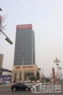 河北国际商会广场正拍在建楼栋