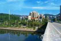 海南大溪地住宅小区小区楼栋远景