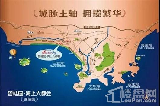 碧桂园·海上大都会项目交通区位图