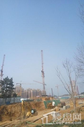 五渚河生态城在建工地
