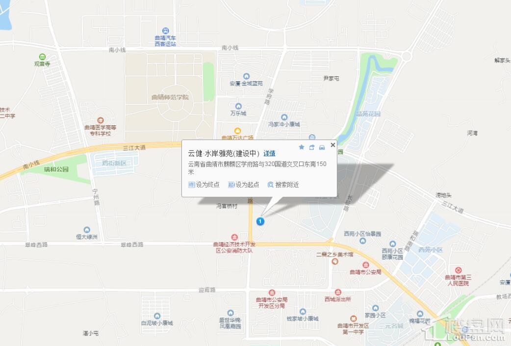 云健·水岸雅苑位置图