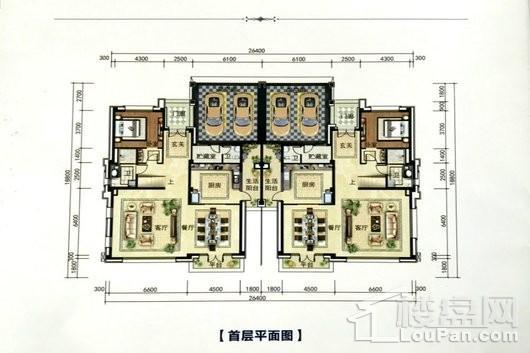 邢台碧桂园一层 6室2厅7卫1厨