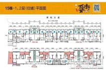 半岛大院二期15栋1、2层住铺 1室1厅1卫1厨