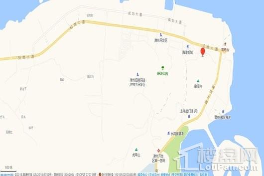 永鸿悦海湾电子地图
