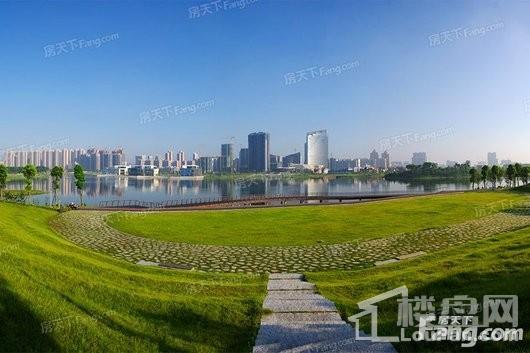 九龙东方财富中心碧湖公园