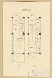 翰林名门16、17#AB户型四房三厅三卫125㎡ 4室3厅3卫1厨