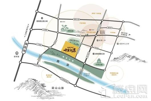 碧桂园阳光城十里江湾地理位置图