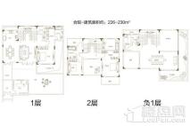 信合·壹号院合院户型 4室2厅4卫1厨