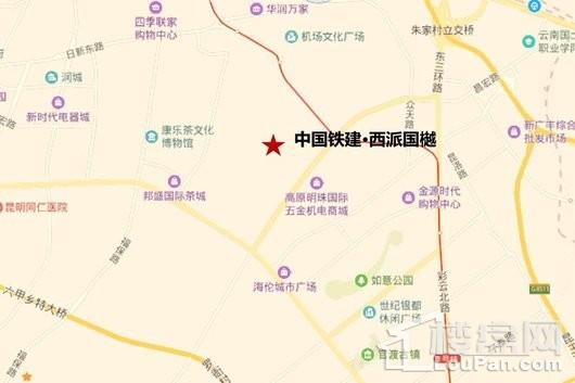 中国铁建·西派国樾交通图