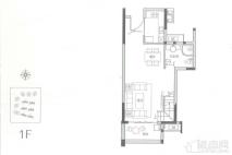天境墅04户型1F