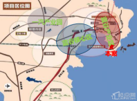 新青船家园区域交通图