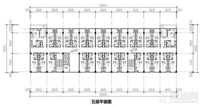 五层平面图