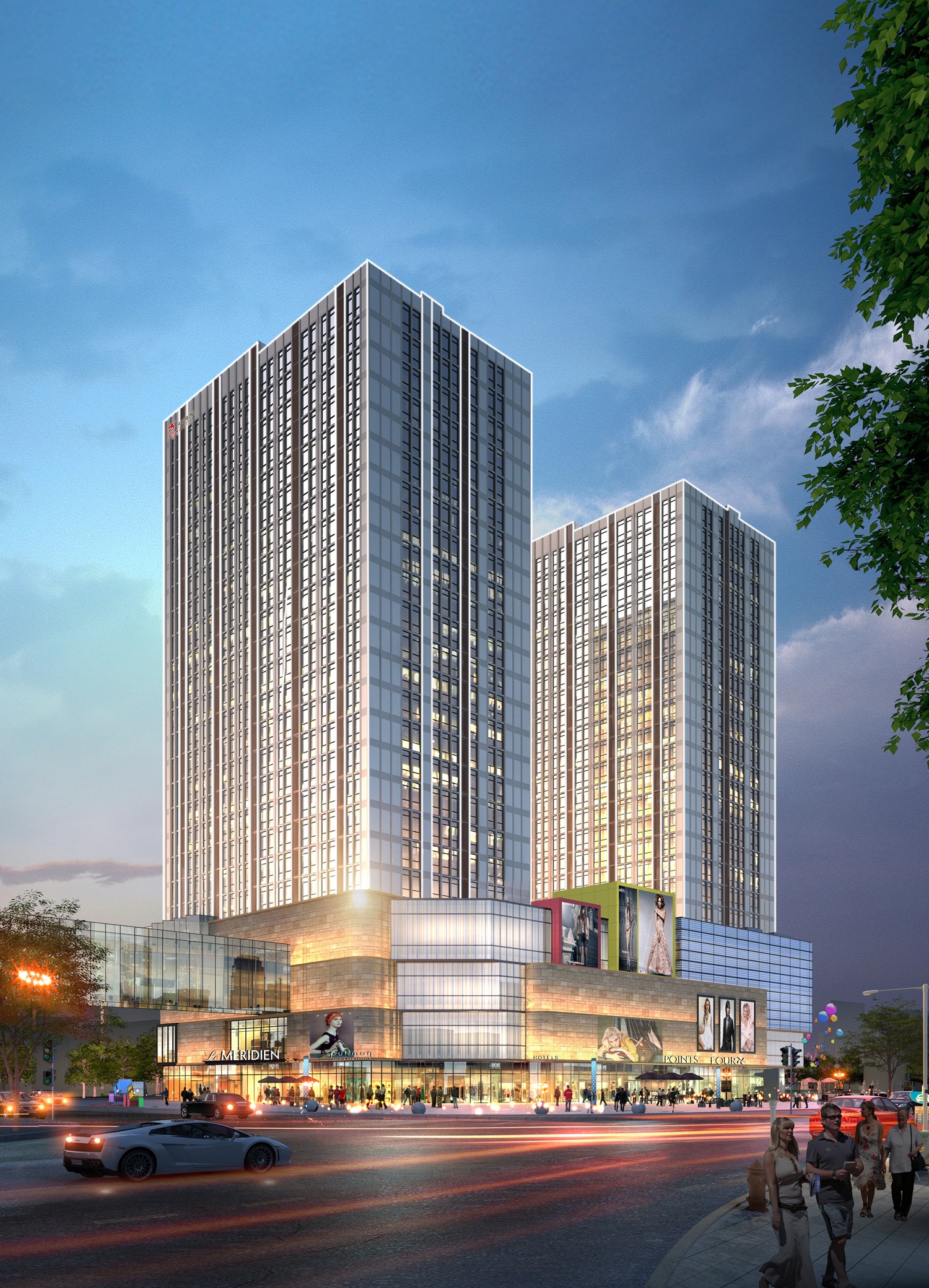 金华宝龙广场效果图_实景图_样板间-金华楼盘网