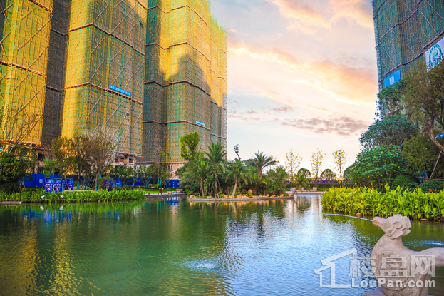 湘潭恒大御景半岛园林实景图