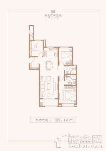 融创天朗南长安街壹号户型图