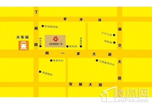 浠水金桂城商业区位图