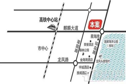 海西·龙凤湾交通图