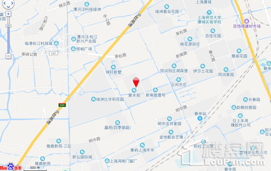 金地都会C区电子地图