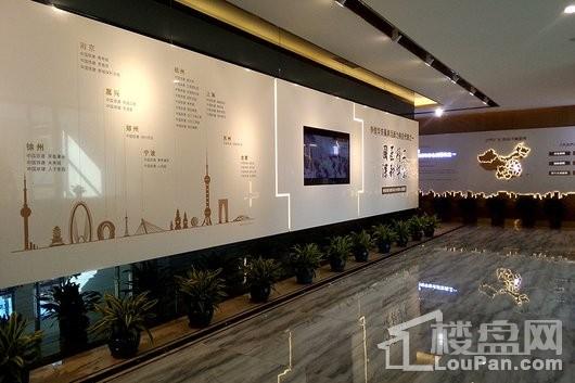 中国铁建悦湖国际售楼部文化墙