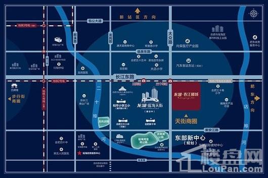龙湖·春江郦城区位图
