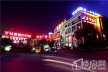 碧桂园·北站华府城花商业街区夜景图