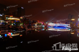 紫荆汇周边文化广场夜景