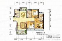 龙光·玖龙府C户型 3室2厅2卫1厨