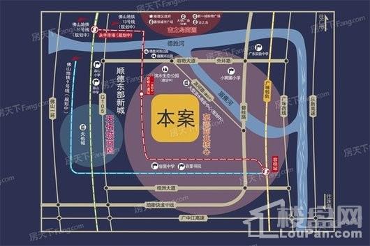 颐安·灝景湾交通图