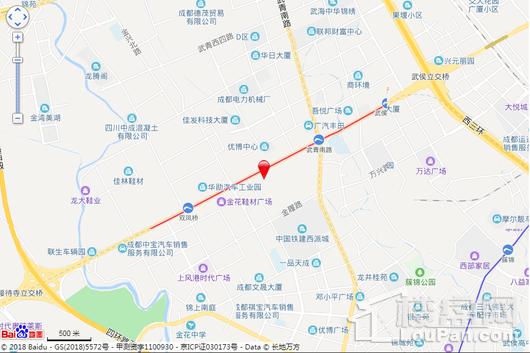 龙湖紫都城项目电子地图