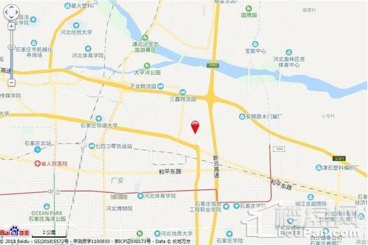 视界城中央大街电子地图