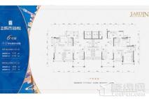 城市海悦花园6号楼01、02单元装修示意图 3室2厅2卫1厨