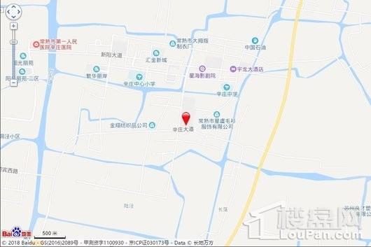 观溪和园区位图