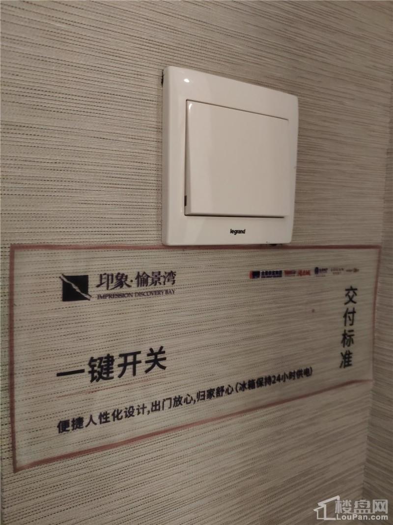 印象愉景湾108㎡样板间灯开关