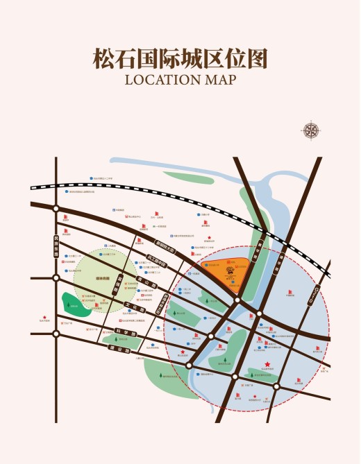 松石国际城位置图