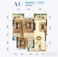  中岭水岸：A1户型