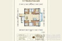 龙盛御府01户型 4室2厅3卫1厨