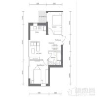 65.96平2室2厅1卫