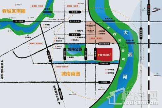 碧桂园西江樾交通图