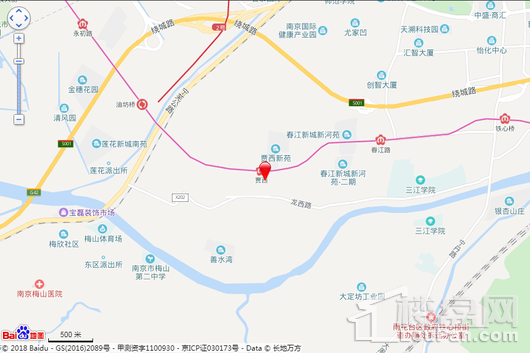 中海城南公馆电子地图