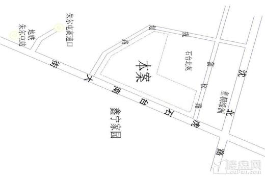 北宇红枫庭院位置图