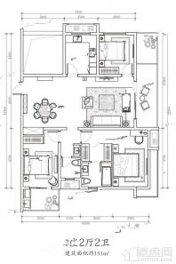 151户型图