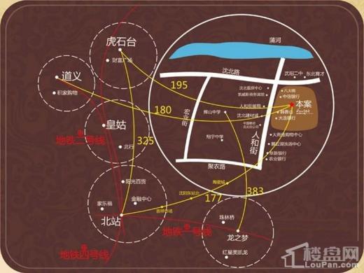 阳光国际花园位置图