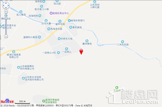 中梁·海岳府电子地图
