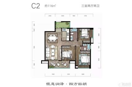 金域华府C2户型