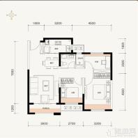 94平3室2厅1卫B户型