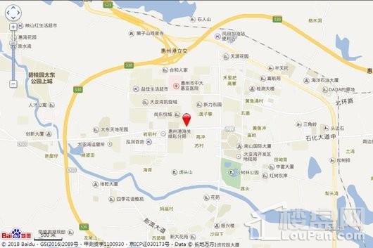 惠州新华联广场电子地图